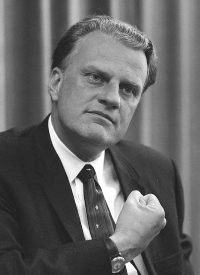 Billy Graham is listed (or ranked) 38 on the list Time Magazine: 100 Most Important People of the 20th Century