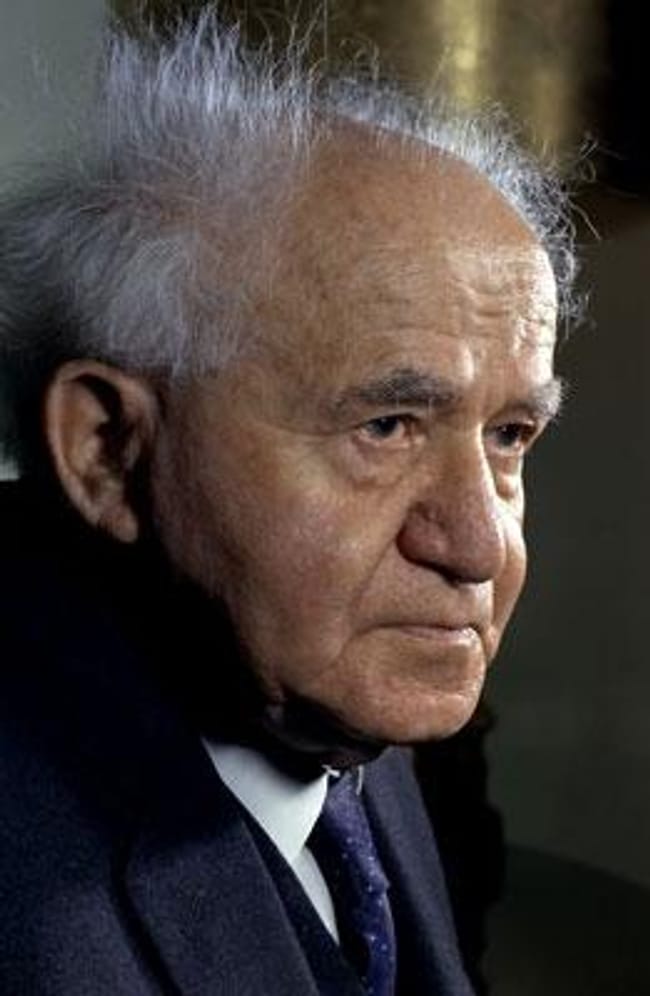 David Ben-Gurion is listed (or ranked) 10 on the list Time Magazine: 100 Most Important People of the 20th Century