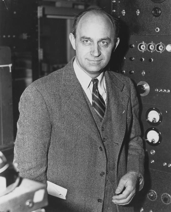 Enrico Fermi is listed (or ranked) 27 on the list Time Magazine: 100 Most Important People of the 20th Century