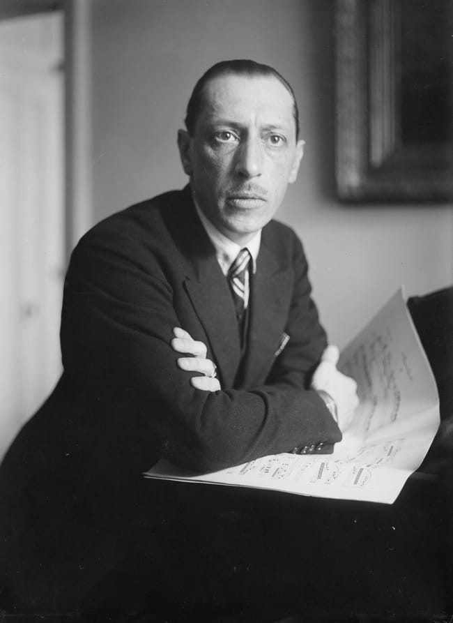 Igor Stravinsky is listed (or ranked) 87 on the list Time Magazine: 100 Most Important People of the 20th Century