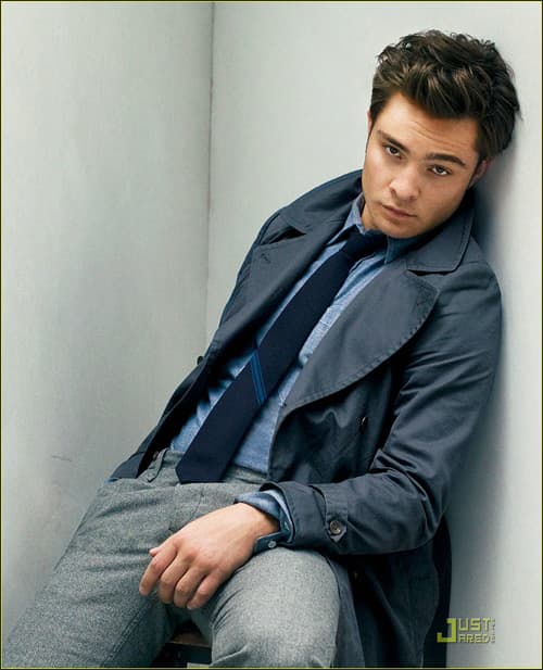 Shirtless Ed Westwick | Hot Pics, Photos and Images