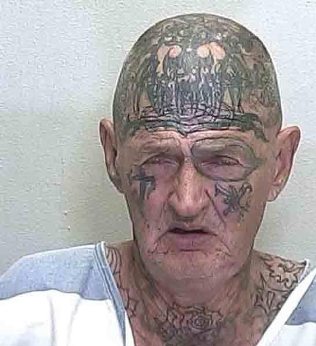 I Ink Therfore I Am is listed (or ranked) 9 on the list The Most Out-Of-Control Face Tattoos Captured By The Mugshot Camera