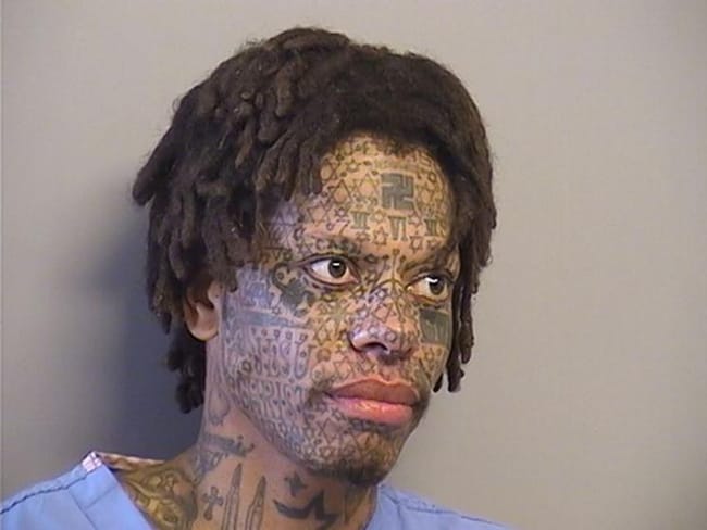 I'm Confused? is listed (or ranked) 10 on the list The Most Out-Of-Control Face Tattoos Captured By The Mugshot Camera
