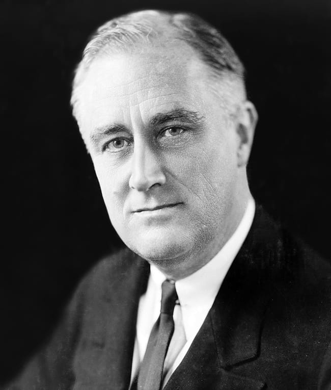 Franklin D. Roosevelt is listed (or ranked) 2 on the list Time Magazine: 100 Most Important People of the 20th Century