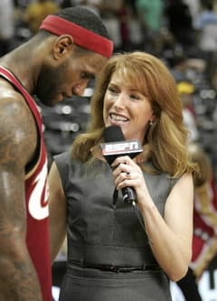 Famous Female Sportscasters; Top Sportscasters; Best Female Sportscasters
