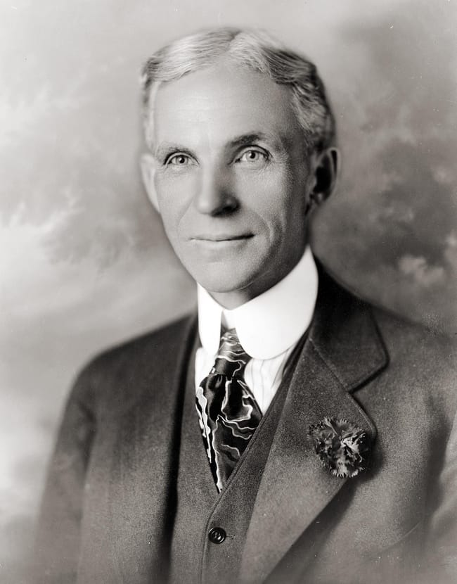 Henry Ford is listed (or ranked) 29 on the list Time Magazine: 100 Most Important People of the 20th Century