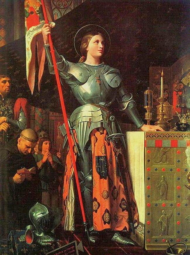 Joan of Arc is listed (or ranked) 9 on the list 16 Famous People Who Probably Died as Virgins