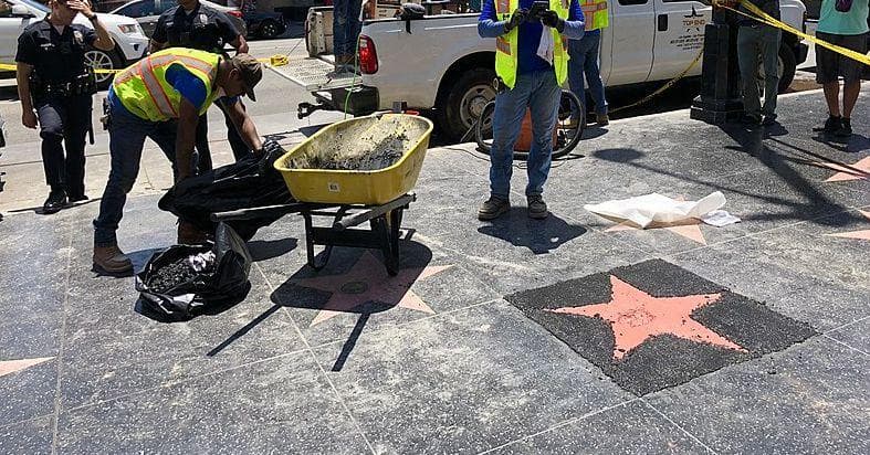 11 Times Hollywood Walk Of Fame Stars Have Been The Subject Of Protest