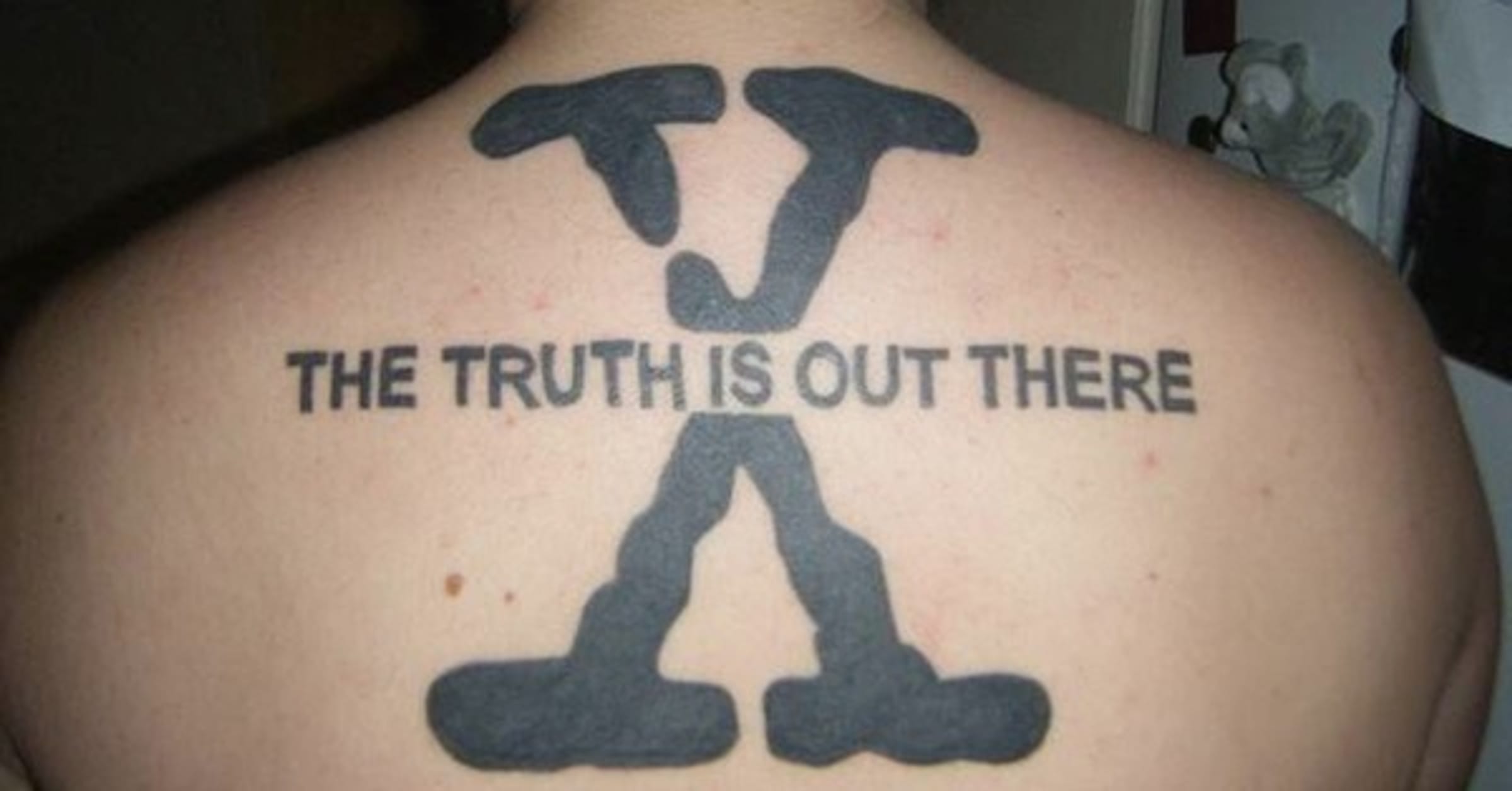 x files i want to believe tattoo