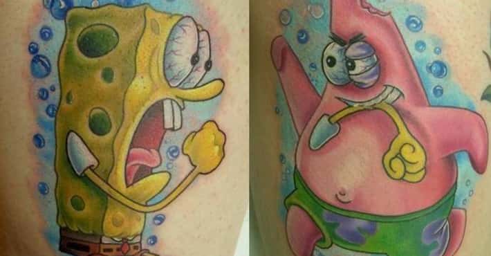 SpongeBob Tattoos You Need Now