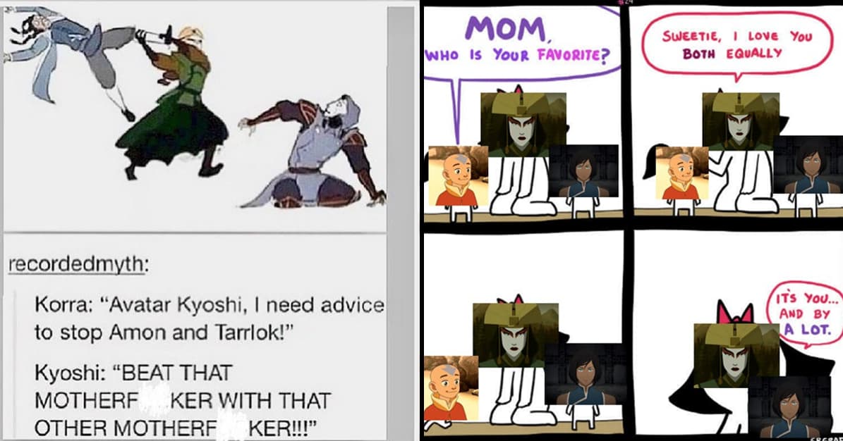 15 Funny Memes That Prove Korra Is Avatar Kyoshi S True Spiritual Successor Long time without posting avatar stuff.and there is the avatar kyoshi, for i hope you like it avatar kyoshi. 15 funny memes that prove korra is avatar kyoshi s true spiritual successor