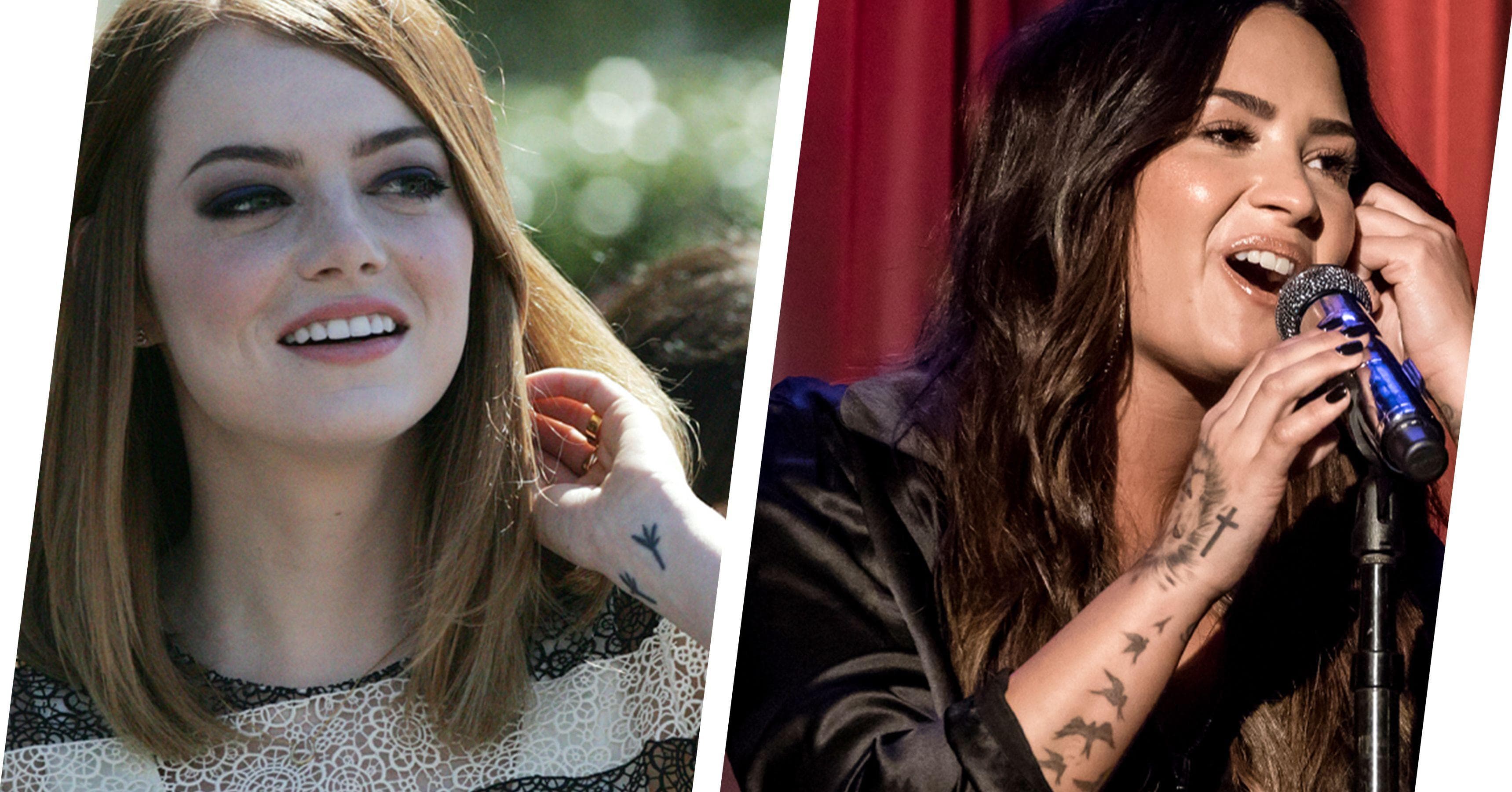 Here's What Your Favorite Celebrity Tattoos Actually Mean