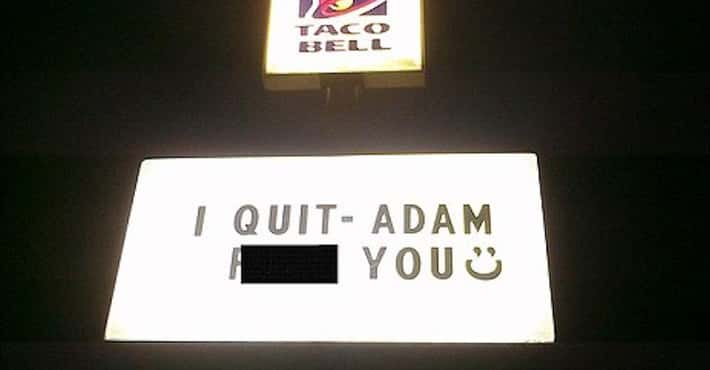 Hilarious Notes to Say 'I Quit'
