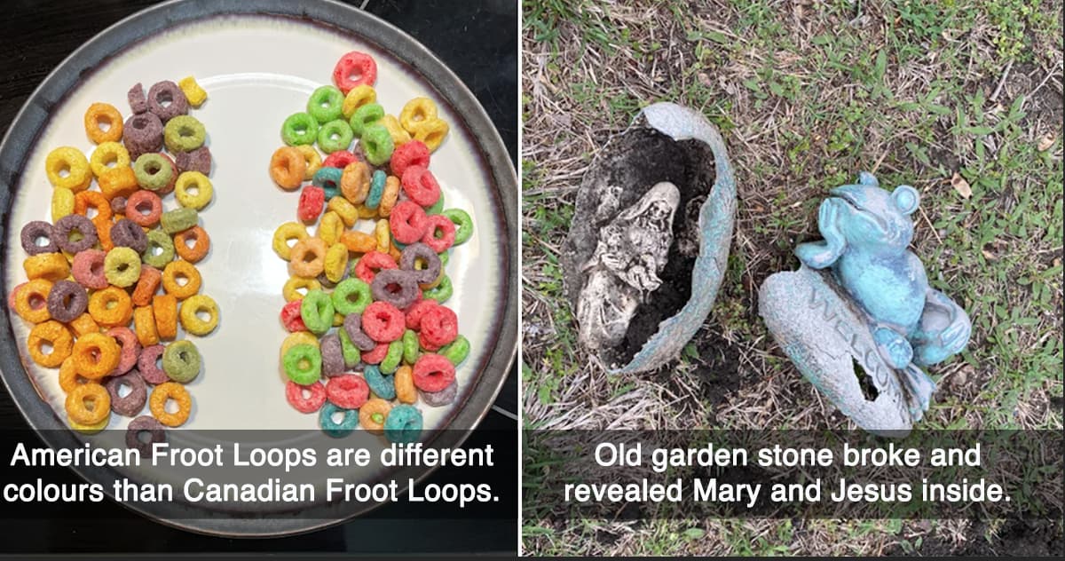 American Froot Loops are different colours than Canadian Froot Loops. :  r/mildlyinteresting