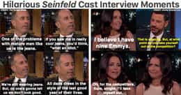 12 Hilarious 'Seinfeld' Cast Interview Moments That Prove They're Just Like Their Characters