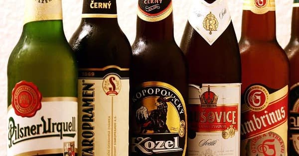 CZECHOSLOVAKIA Lot of 50 beer labels from CZECHOSLOVAKIA!! VERY NICE 50CZE001 