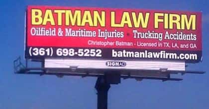 Funny Billboards for Lawyers You'd Never Hire