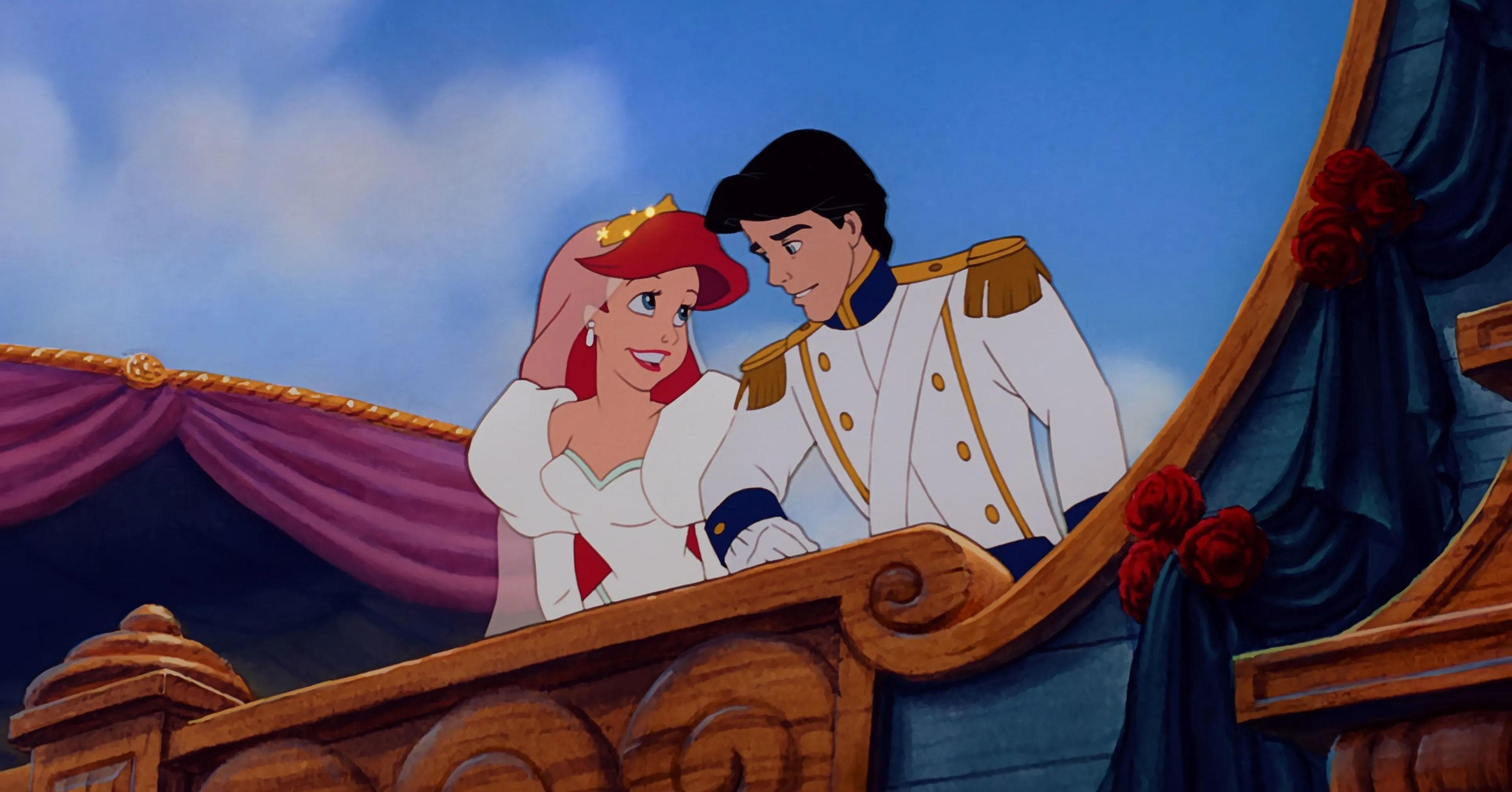 Ariel And Eric Wedding Scene