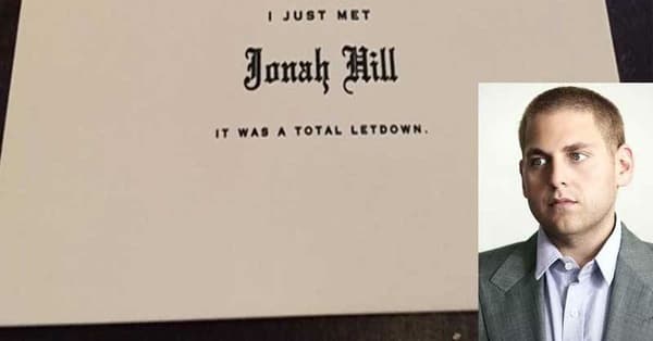 Celebrity Business Cards You've Never Seen Before
