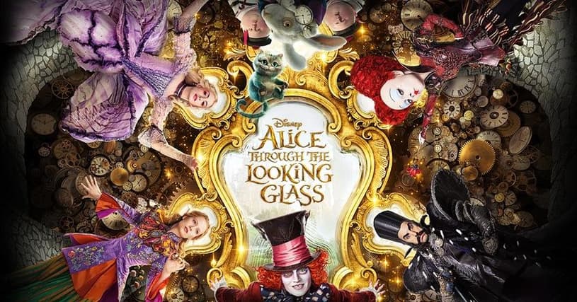alice through the looking glass film