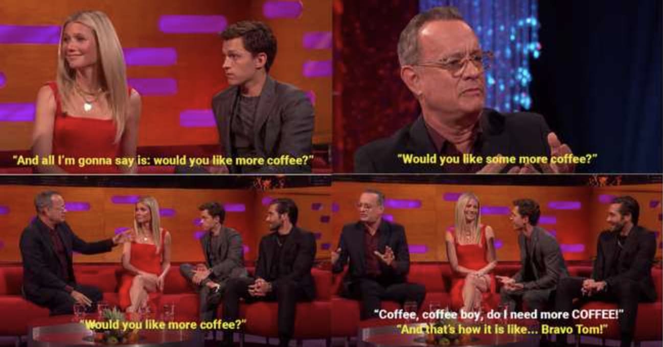 Tom Hanks Interview Moments That Remind Us Why He's Our Favorite Celebrity