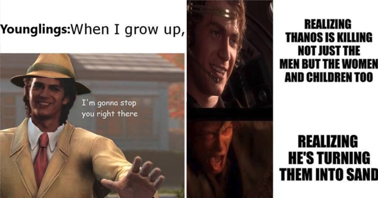 21 Dark Star Wars Prequel Memes We Re Probably Going To Hell For Laughing At