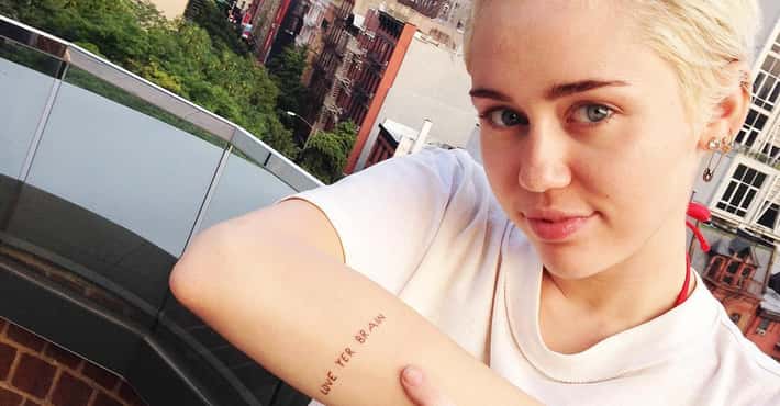 Pics of Celebrities Getting Inked