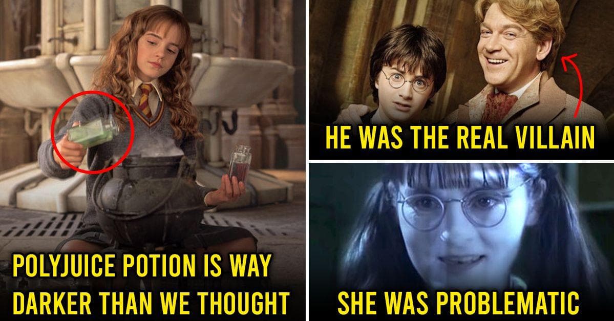 Harry Potter Fans Are Sharing Details From The Series That Get Darker ...