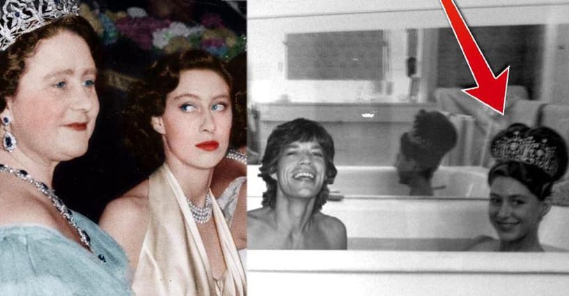 Принцесса маргарет на пляже