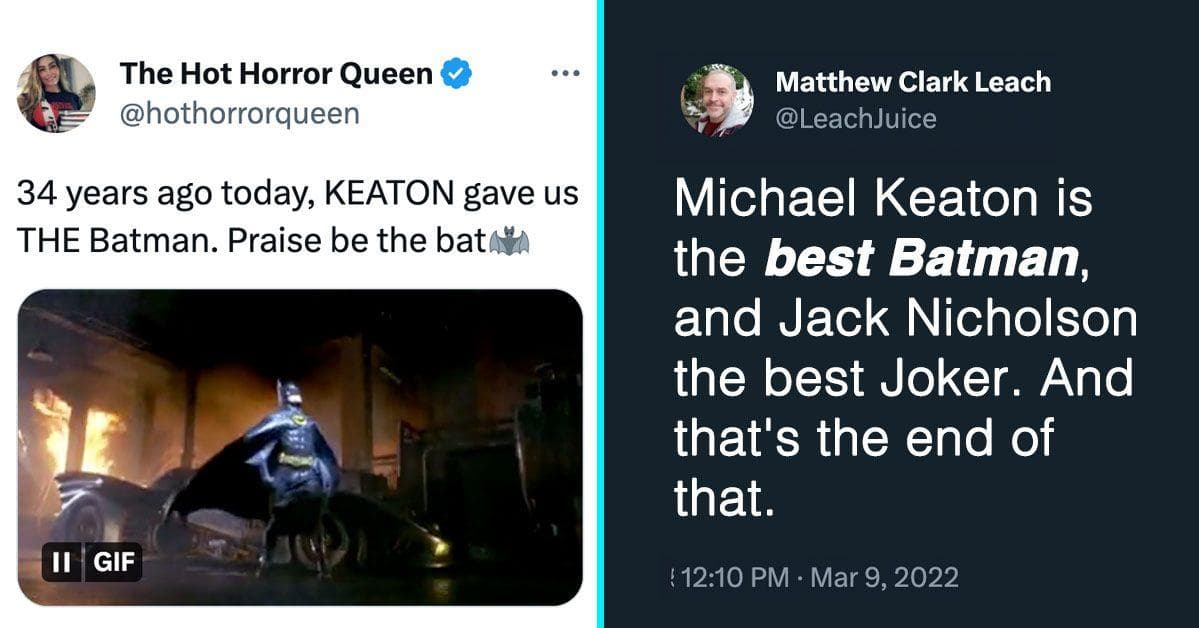 16 Posts That Prove Michael Keaton Has Always Been The Best Batman