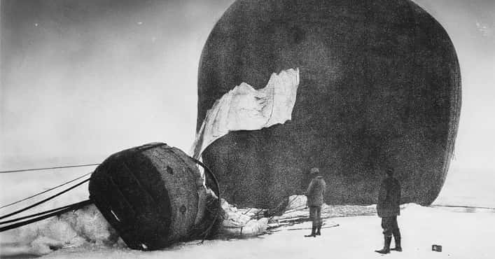 A Failed Arctic Expedition in a Hot Air Balloon