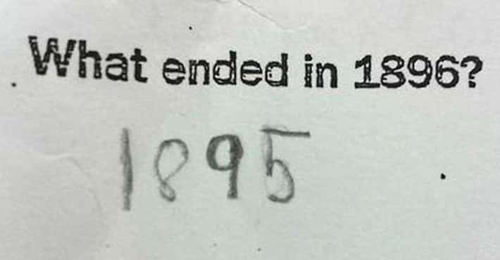 The Funniest Answers on Tests