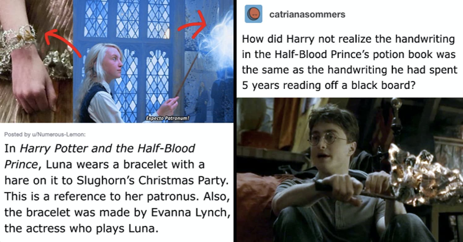 Fans Share Something About 'Harry Potter And The Half-Blood Prince' We  Never Noticed Before