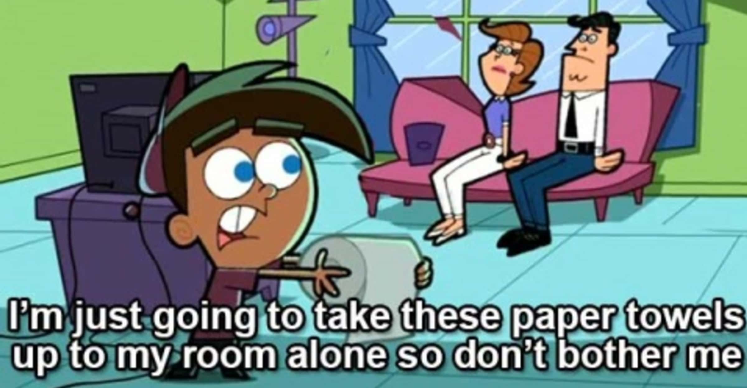 Sexy Porn Comic Fairly Oddparents Timmy Breaks The Rules - Totally Messed Up Things on The Fairly OddParents