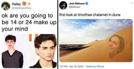 17 Hilarious Tweets About Timothée Chalamet That Made Us Laugh Way Too Hard