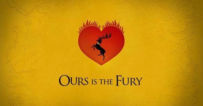 House Baratheon: Ours Is the Fury