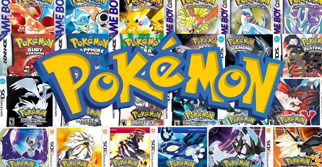 all pokemon video games in order