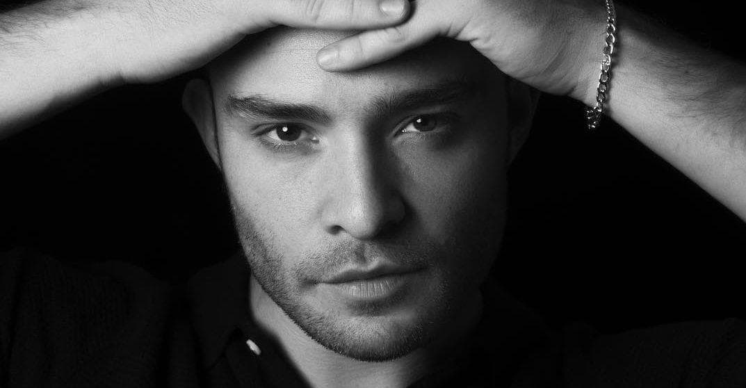 ed westwick photoshoot black and white