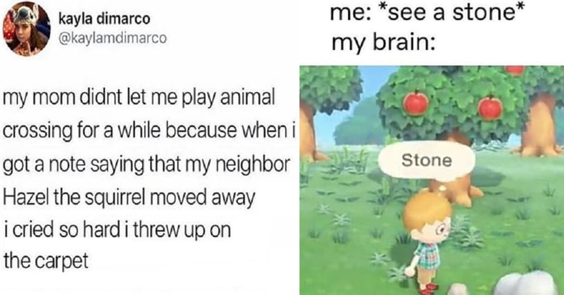 animal crossing logo meme