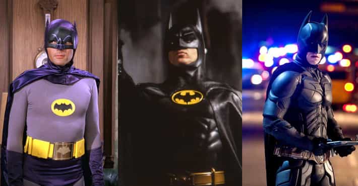 Onscreen Batman Costumes, Ranked