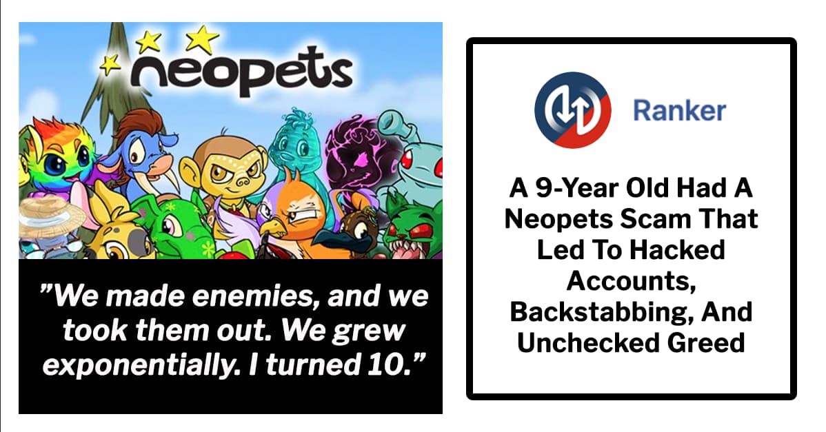 Neopets Hacked Christmas 2022 A 9-Year Old Had A Neopets Scam That Led To Hacked Accounts, Backstabbing,  And Unchecked Greed