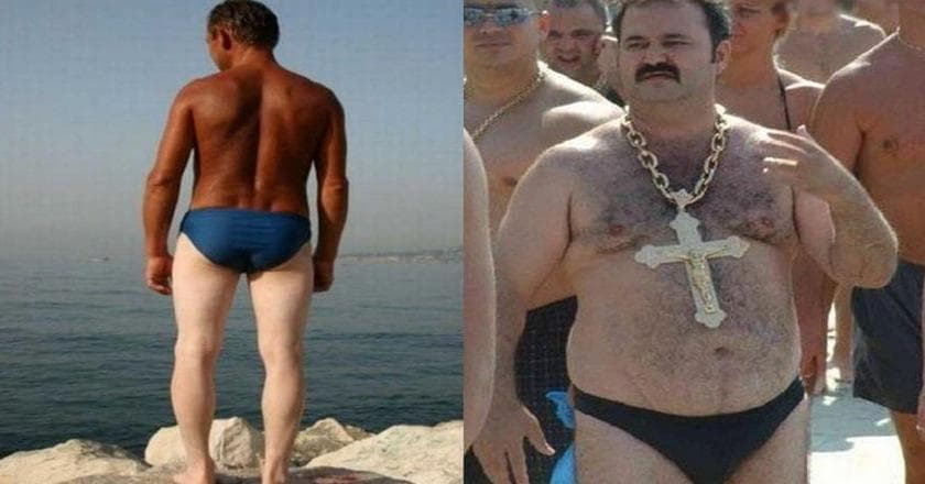 Man in speedo funny new arrivals