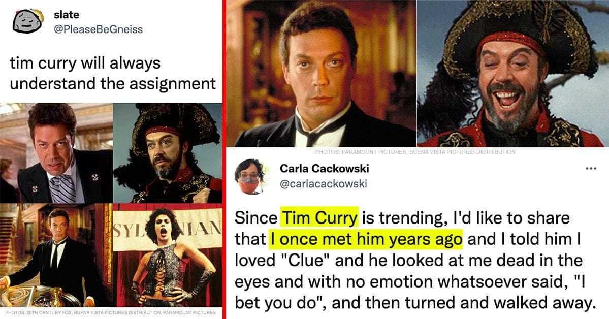 22 Posts About Tim Curry That Prove He's As Timeless As He Is Talented