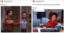 A Twitter Account Is Imagining 'Seinfeld' Under Quarantine And It's Our Favorite Thing Right Now