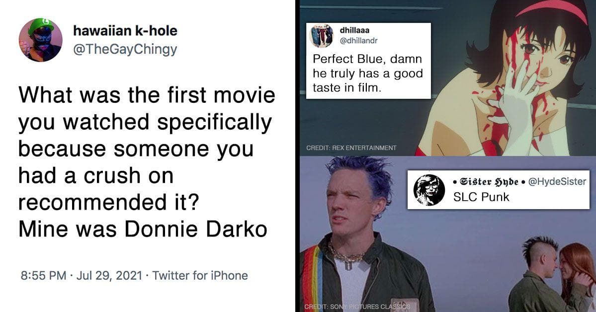 People Are Admitting The Movies They Only Watched Because Of Their Crush
