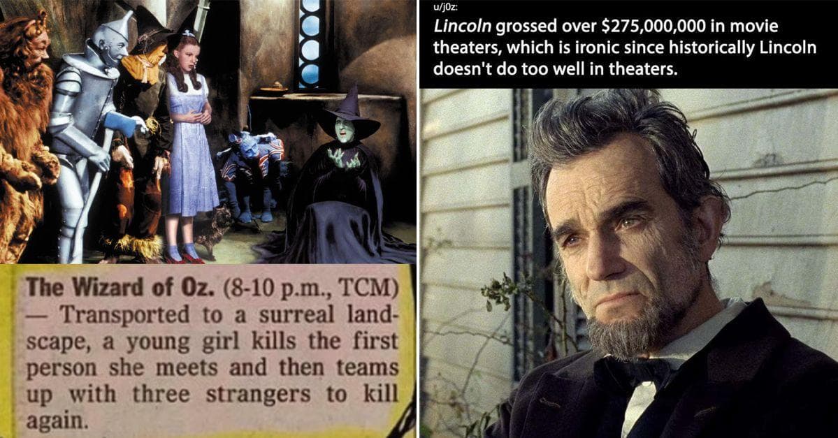 25 Pretty Funny Posts About Movies That Are Technically True But Also So, So Wrong