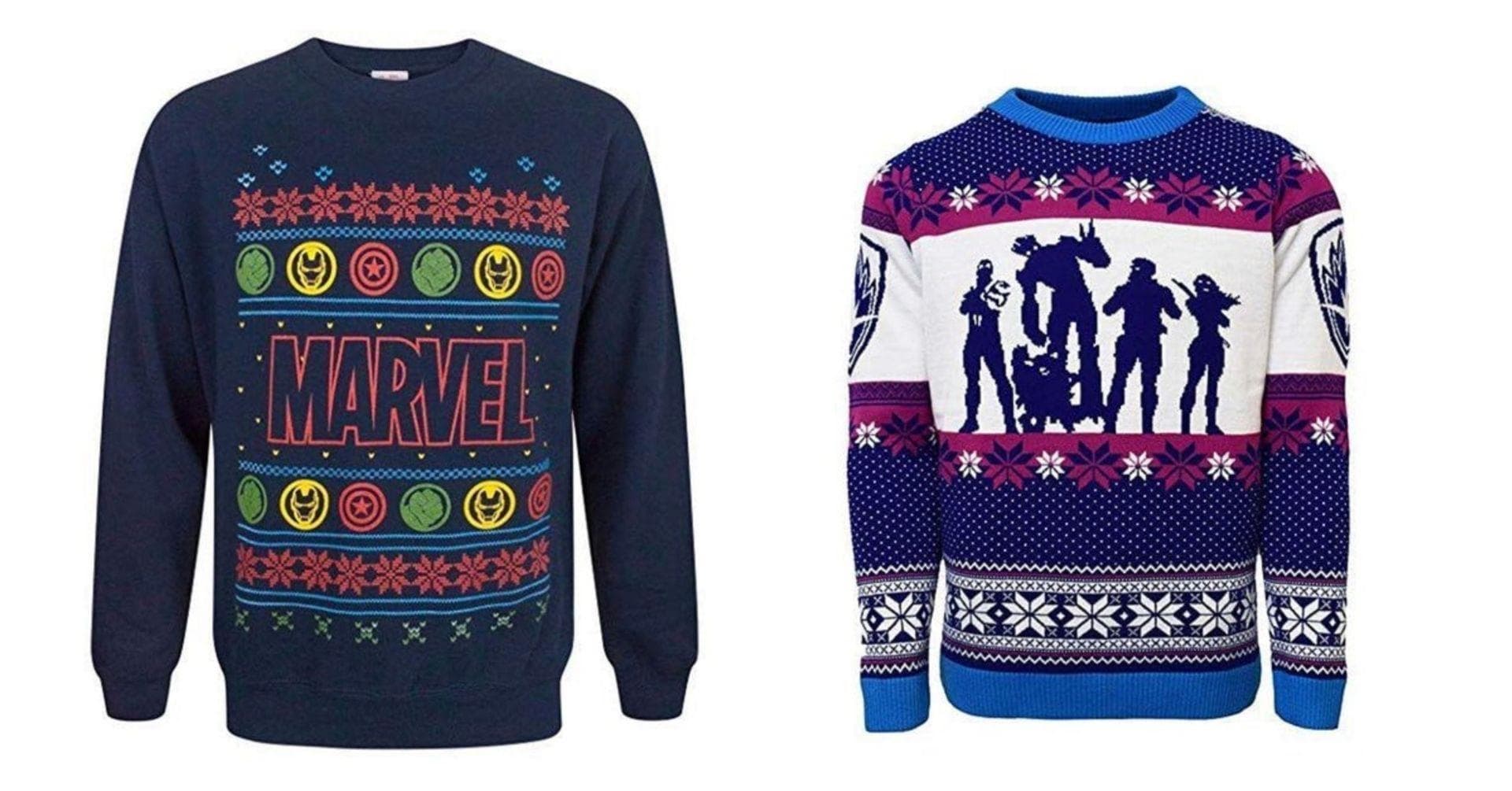 Marvel Ugly Christmas Sweaters