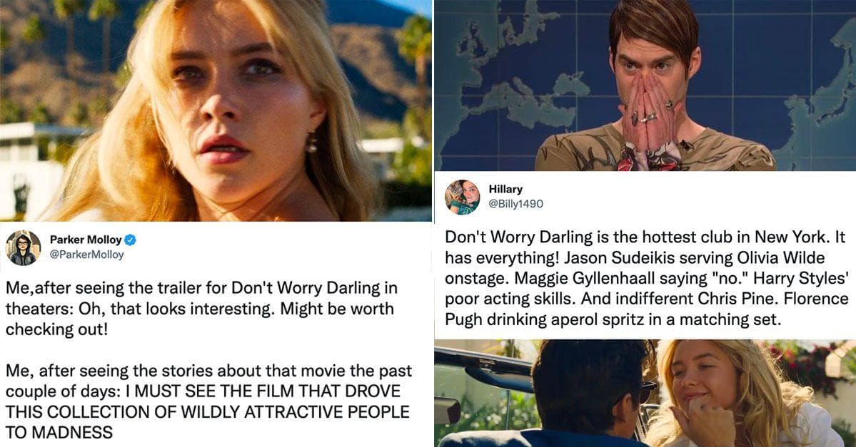 24 Chaotic Posts About The 'Don't Worry Darling' Premiere That Are As Unhinged As The Alleged Drama