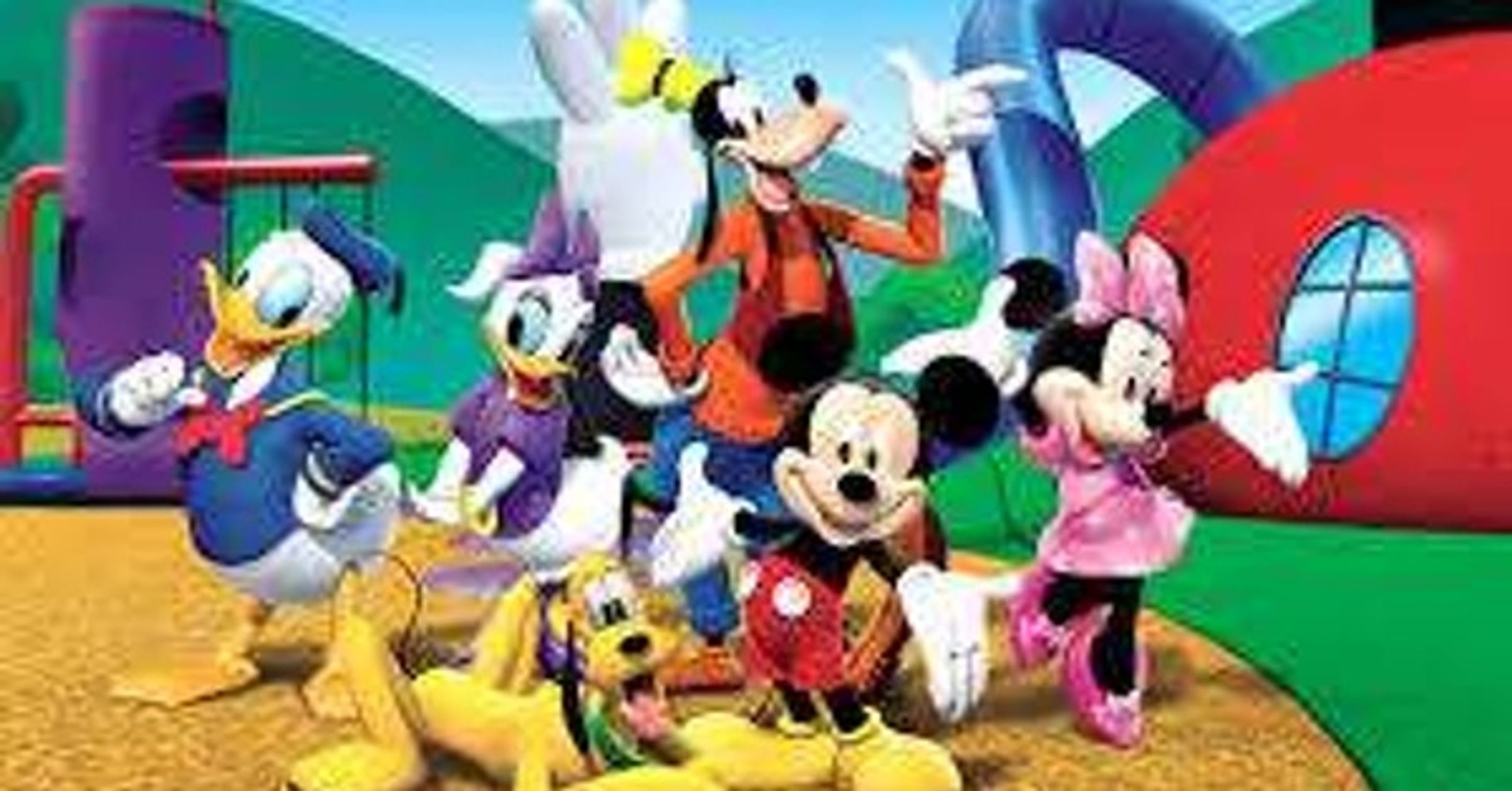 Mickey Mouse Clubhouse Theme Song (Mickey, Minnie, Donald, Daisy, Pluto &  Goofy) 