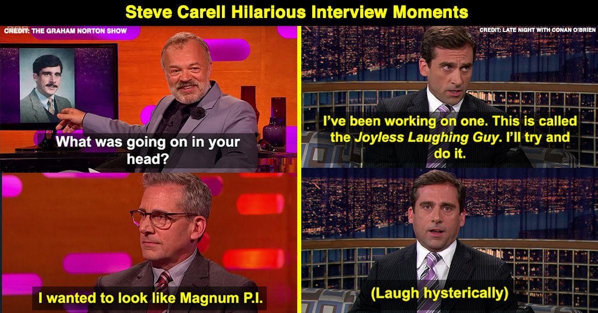 Steve carell funny 2025 moments